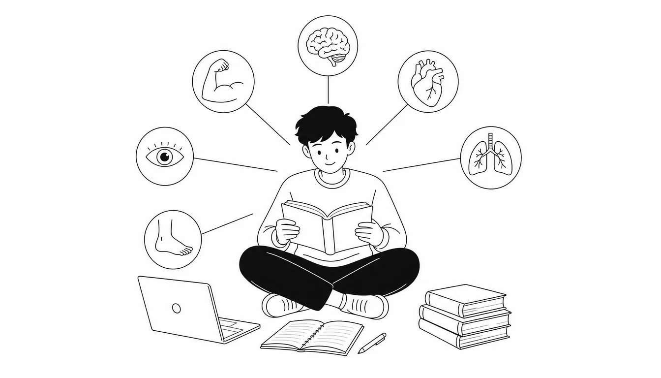 Vocabulario del cuerpo humano en inglés - KSE Academy