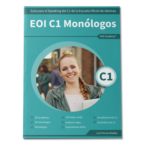 Libro EOI C1 Monólogos, de KSE Academy