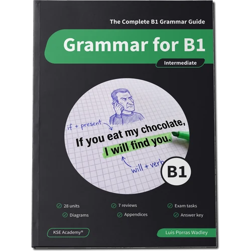 Libro Grammar for B1, de KSE Academy