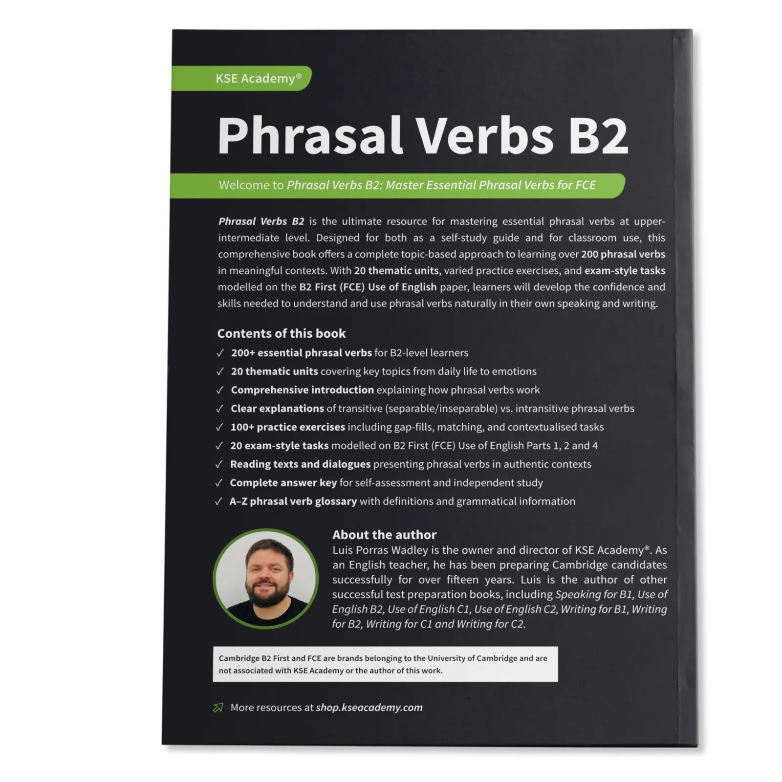 Phrasal Verbs B2: Master Essential Phrasal Verbs for FCE Through Topic-Based Exercises: imagen 2