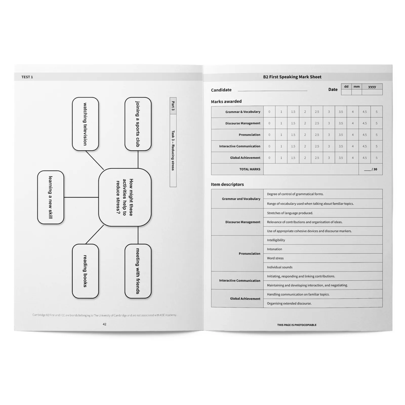 Speaking B2: The Ultimate FCE Speaking Guide for B2 Cambridge & 10 Practice Tests: imagen 6