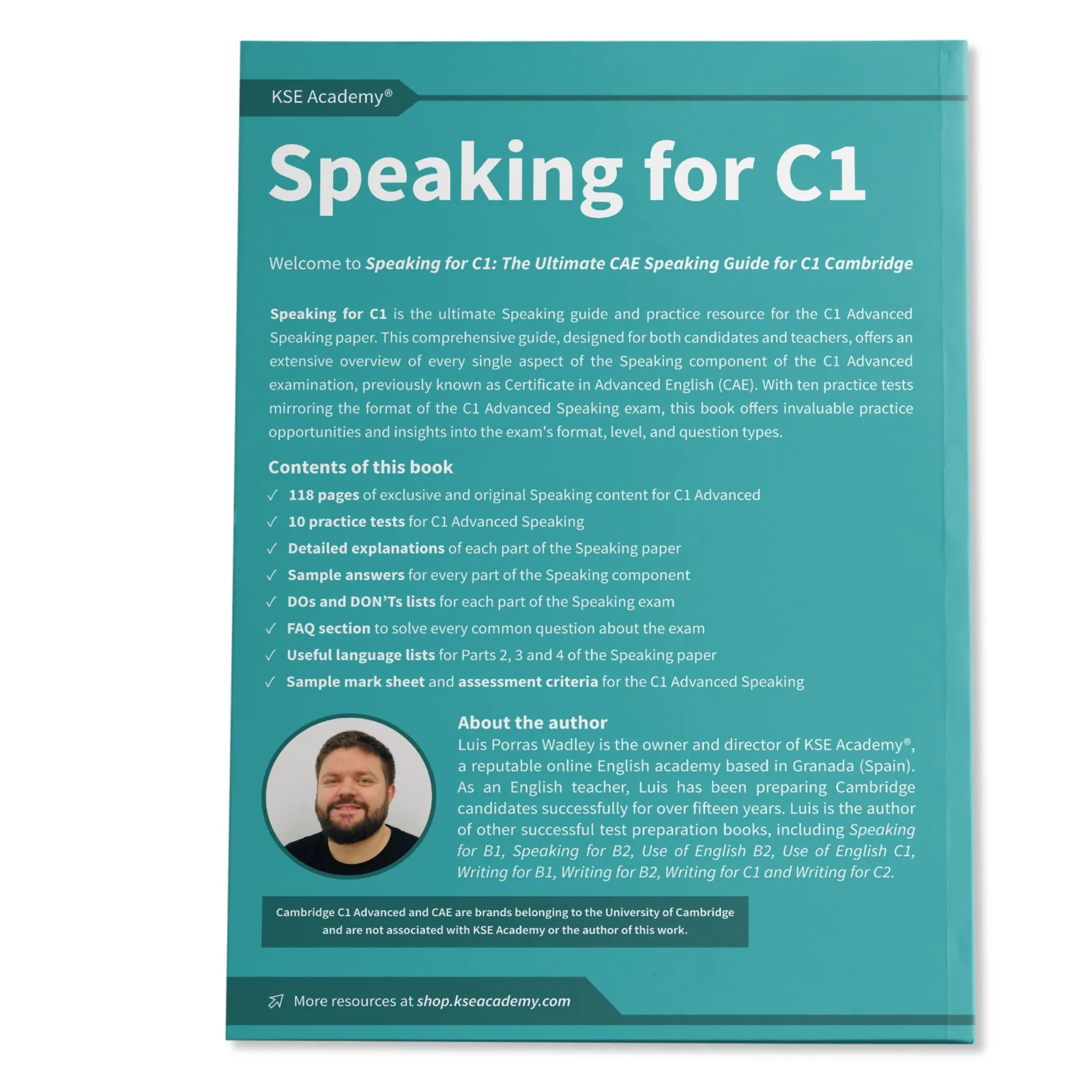 Speaking C1: The Ultimate CAE Speaking Guide for C1 Cambridge & 10 Practice Tests: imagen 2