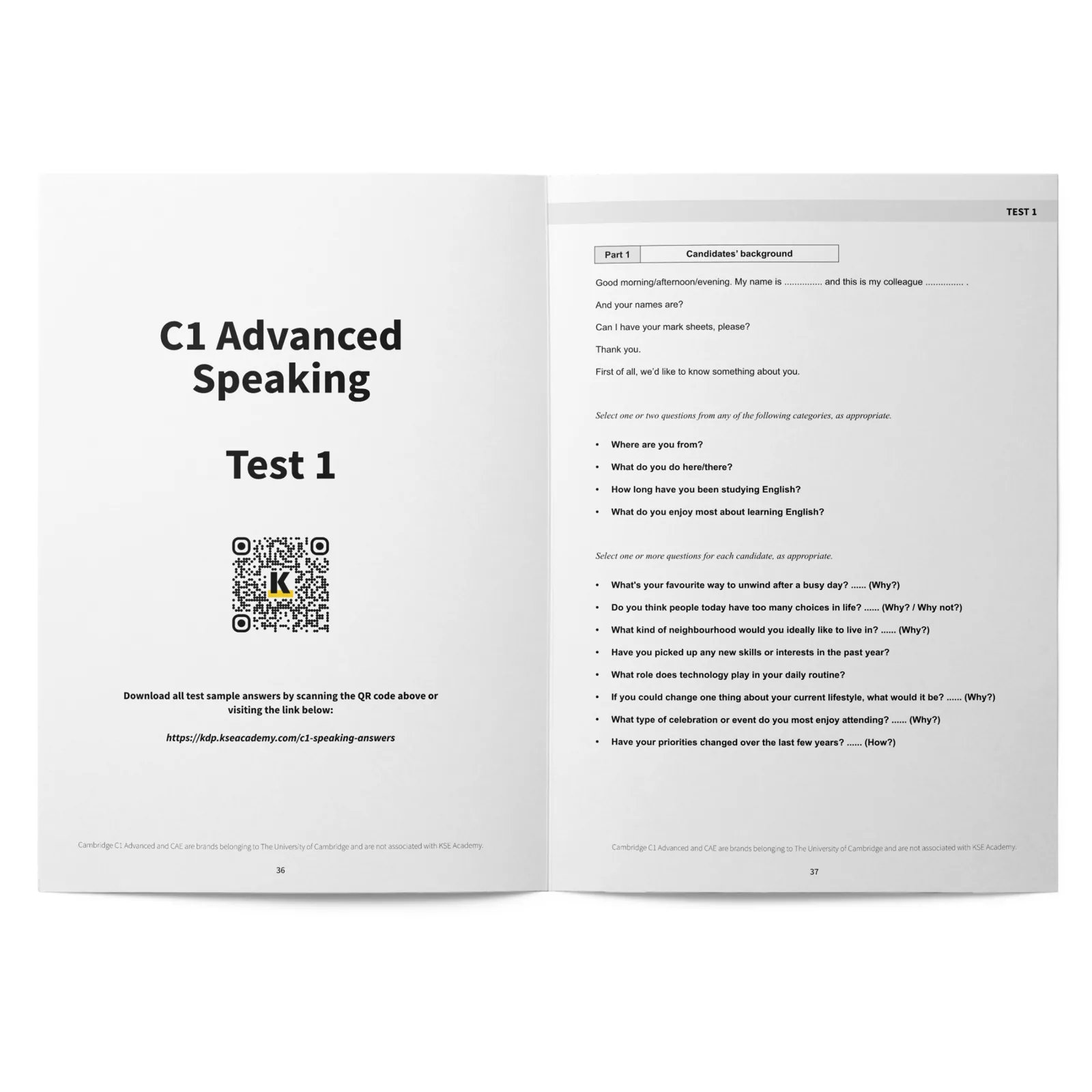 Speaking C1: The Ultimate CAE Speaking Guide for C1 Cambridge & 10 Practice Tests: imagen 3