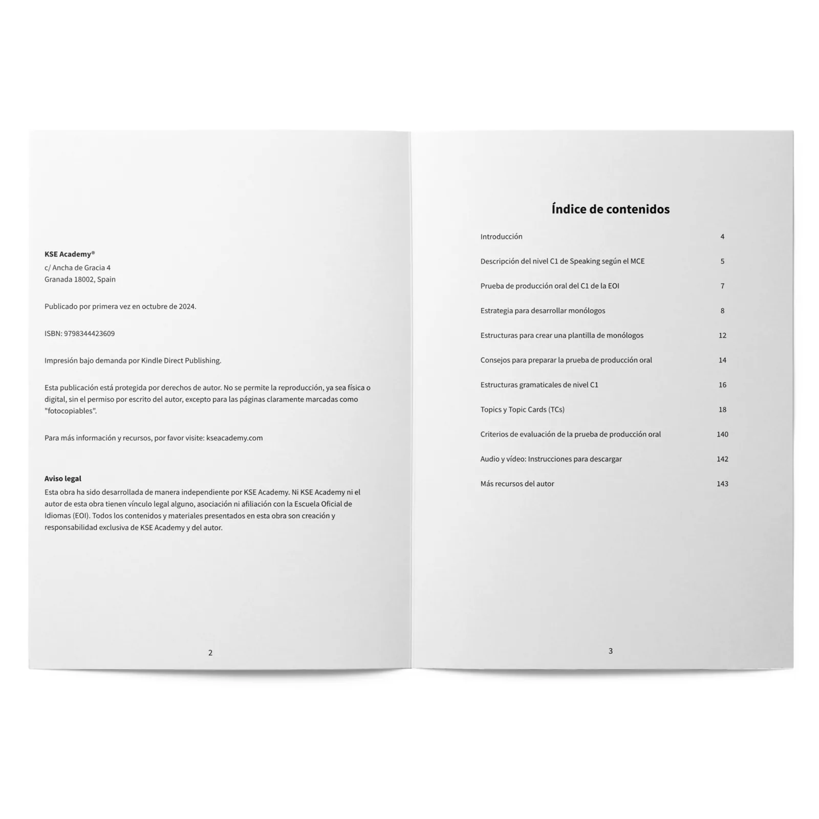 EOI C1 Monólogos: Guía para el Speaking del C1 de la Escuela Oficial de Idiomas: imagen 3