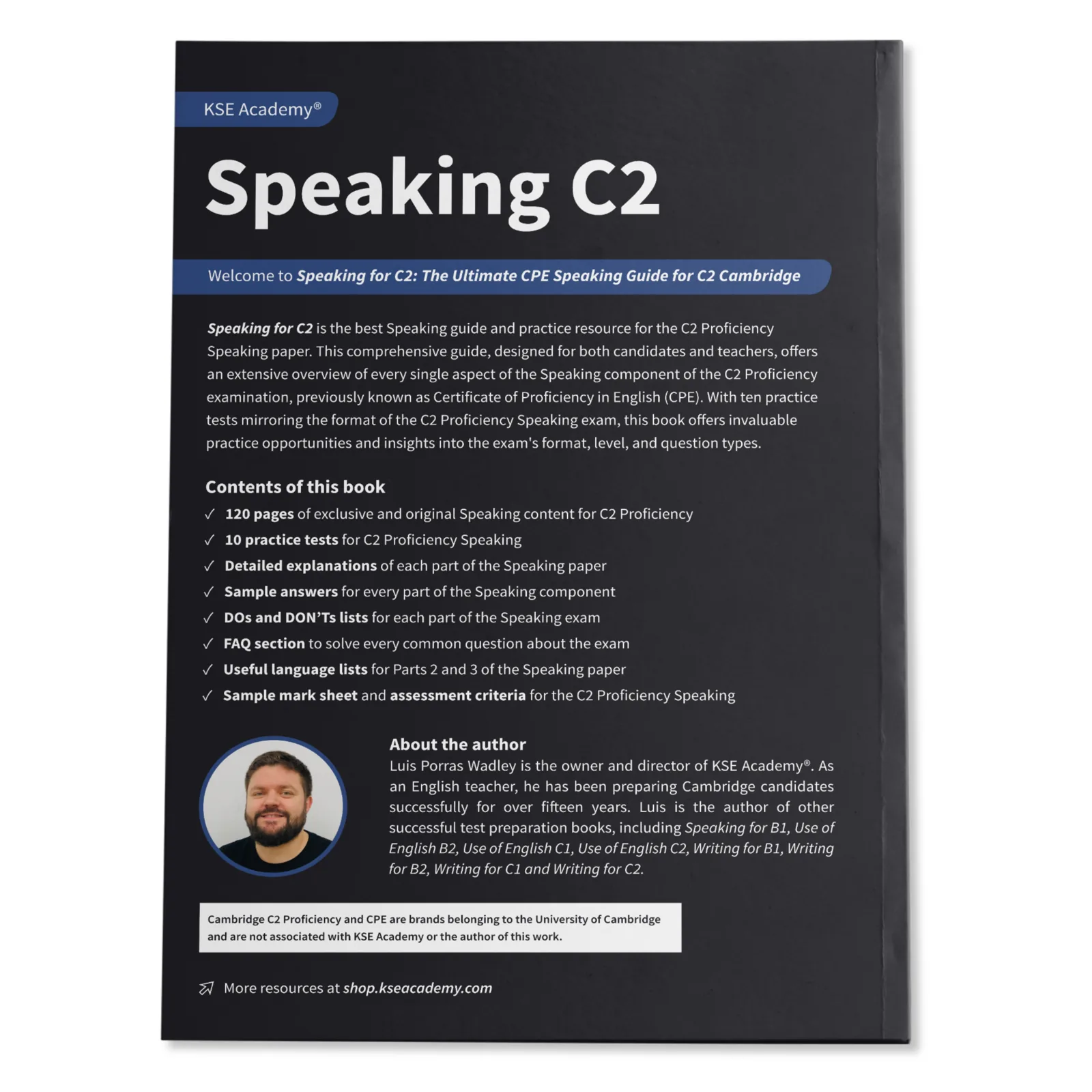 Speaking C2: The Ultimate CPE Speaking Guide for C2 Cambridge & 10 Practice Tests: imagen 2