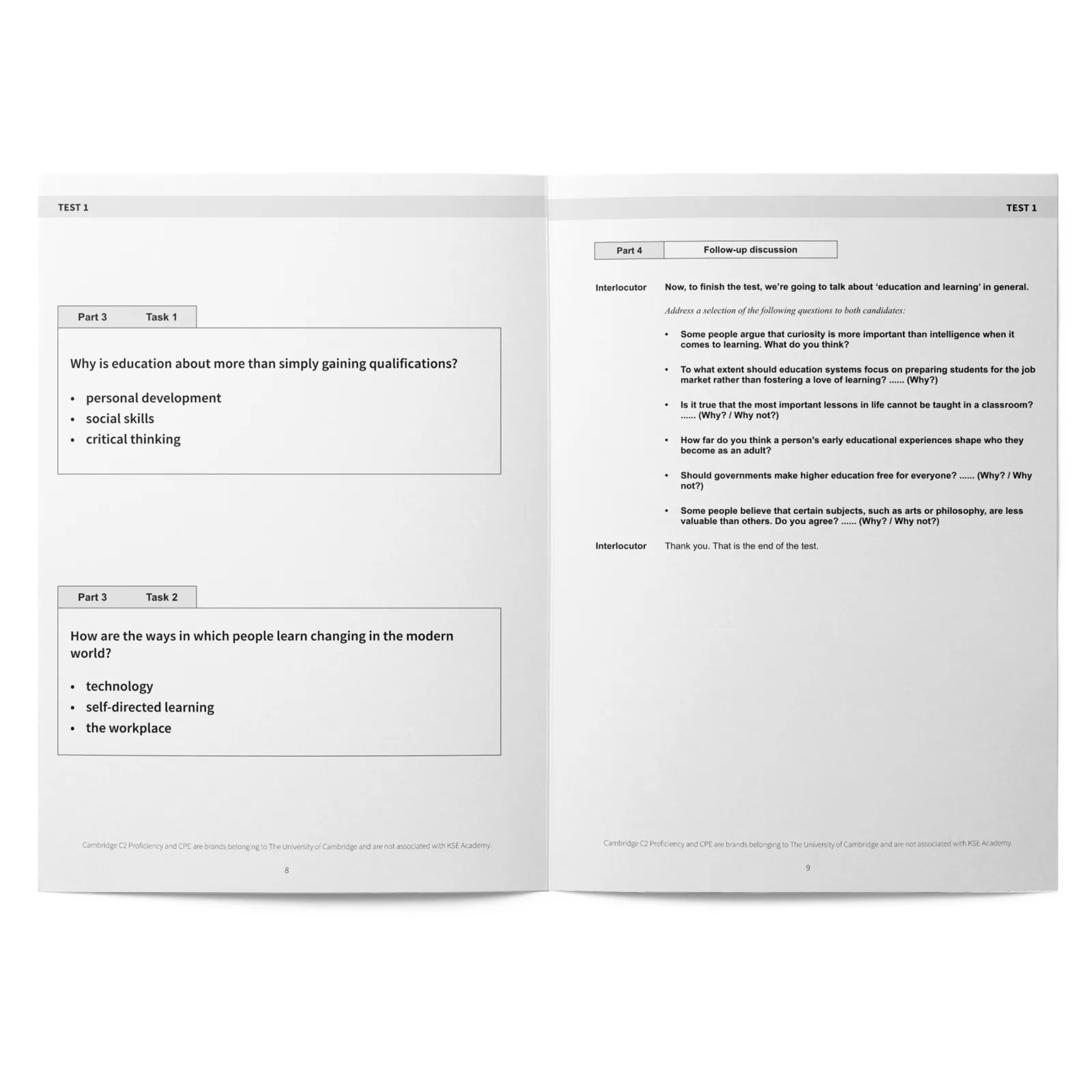 Speaking C2: The Ultimate CPE Speaking Guide for C2 Cambridge & 10 Practice Tests: imagen 6