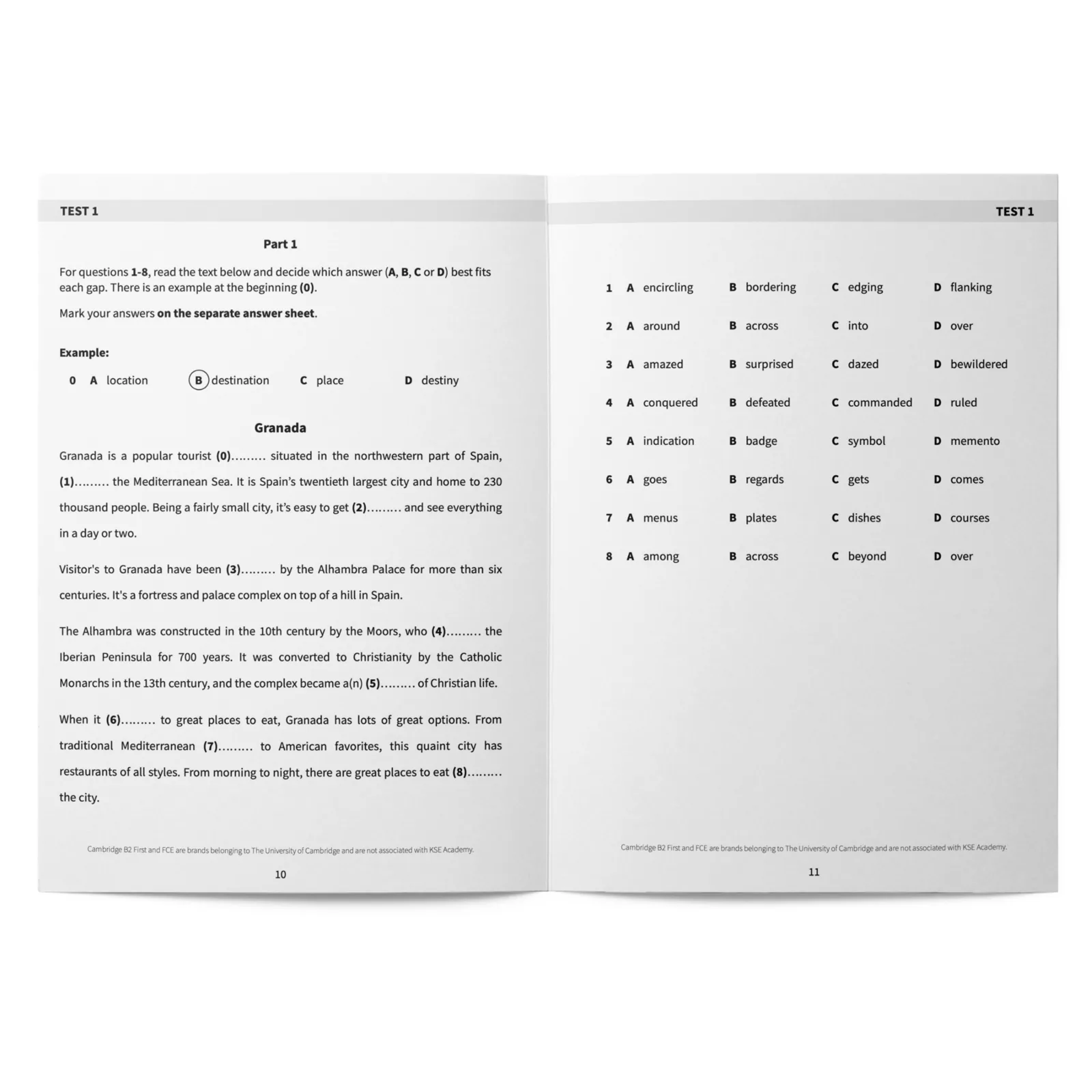 Use of English B2: 10 Use of English Tests for B2 First (FCE): imagen 3