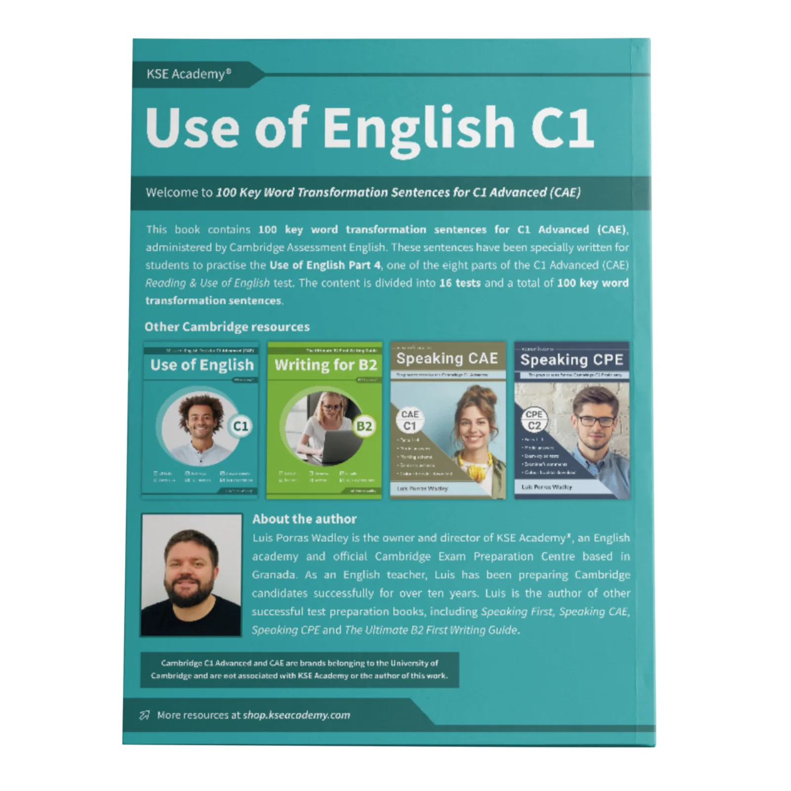 Use of English C1: 100 Key Word Transformation Sentences: imagen 2