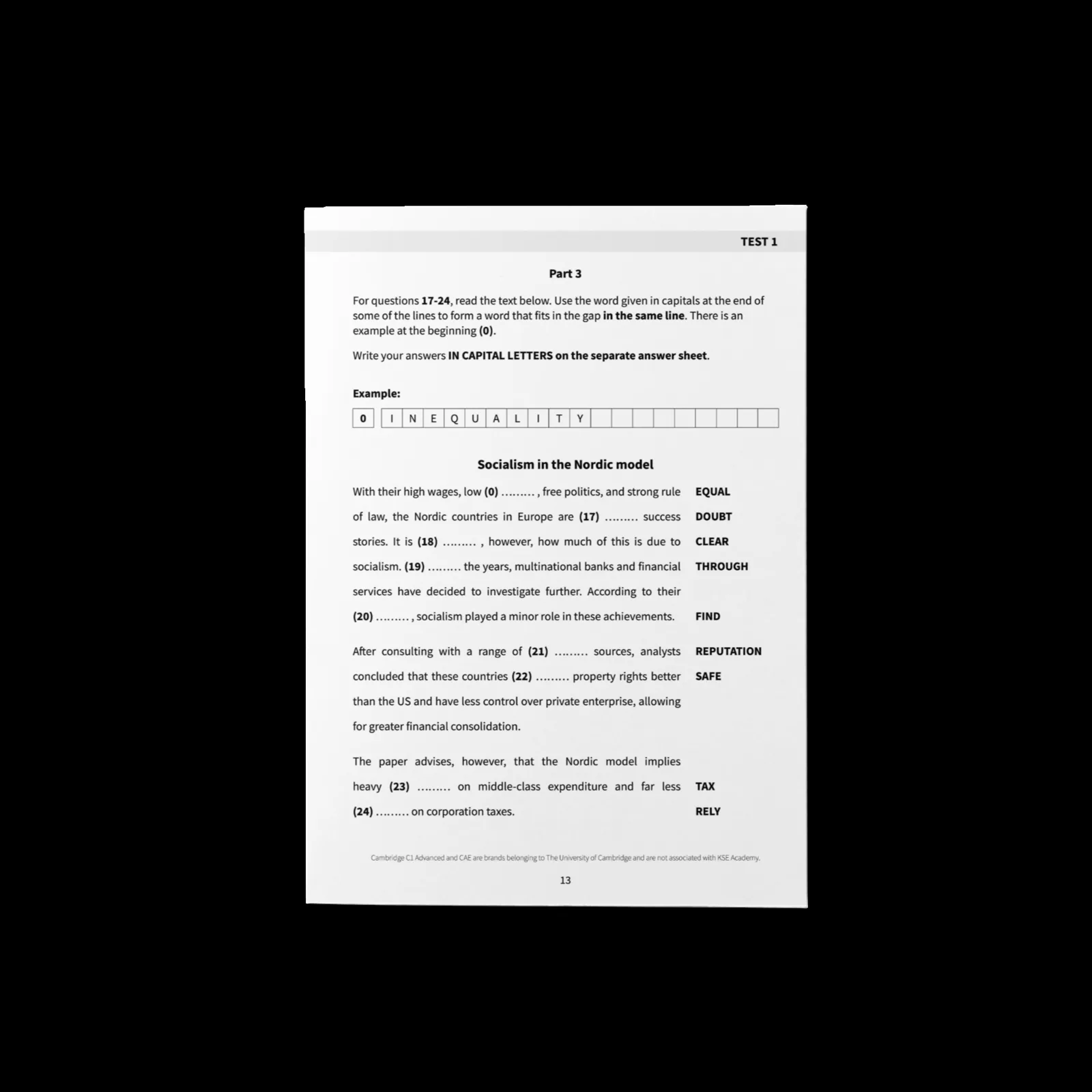 Use of English C1: 10 Use of English Tests for C1 Advanced (CAE): imagen 5