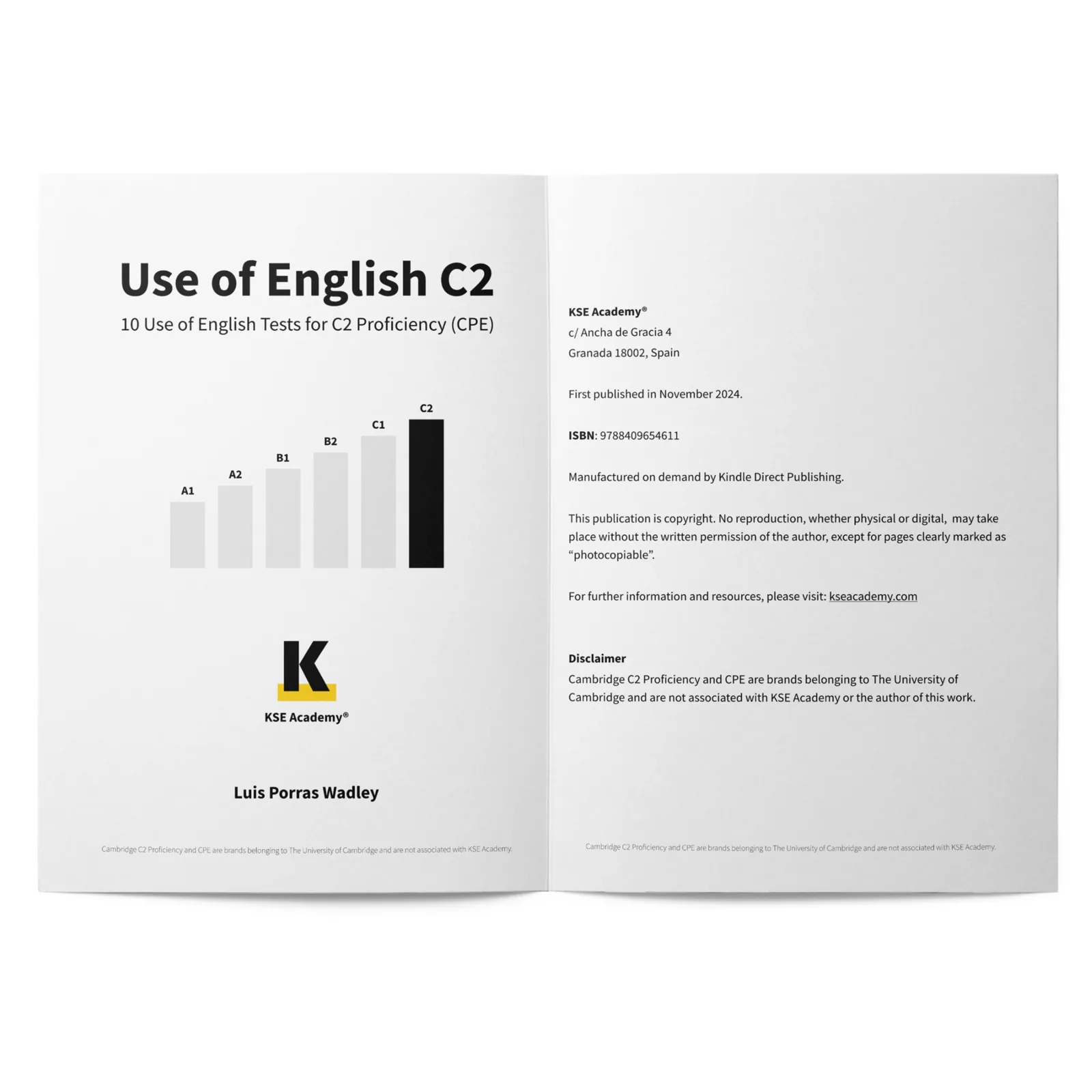 Use of English C2: 10 Use of English Tests for C2 Proficiency (CPE): imagen 3