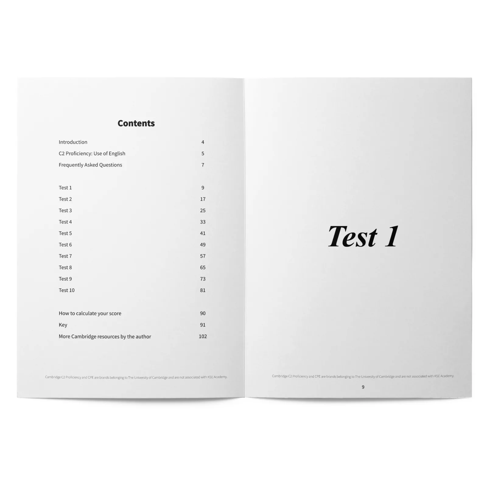 Use of English C2: 10 Use of English Tests for C2 Proficiency (CPE): imagen 4