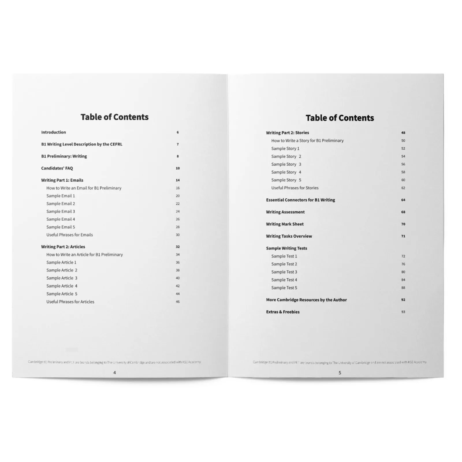 Writing B1: The Ultimate PET Writing Guide for B1 Cambridge: imagen 3