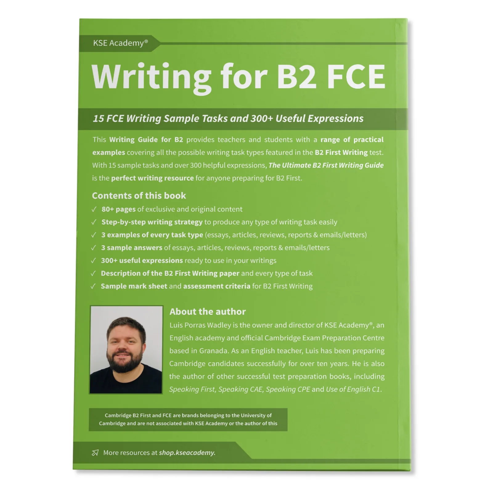 Writing B2: The Ultimate FCE Writing Guide for B2 Cambridge: imagen 2