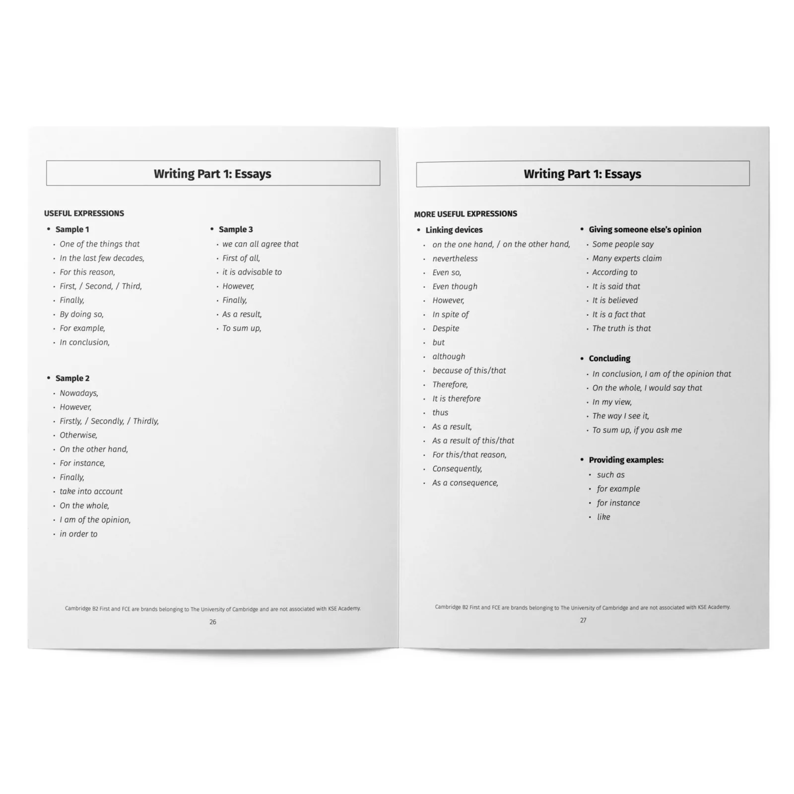Writing B2: The Ultimate FCE Writing Guide for B2 Cambridge: imagen 5