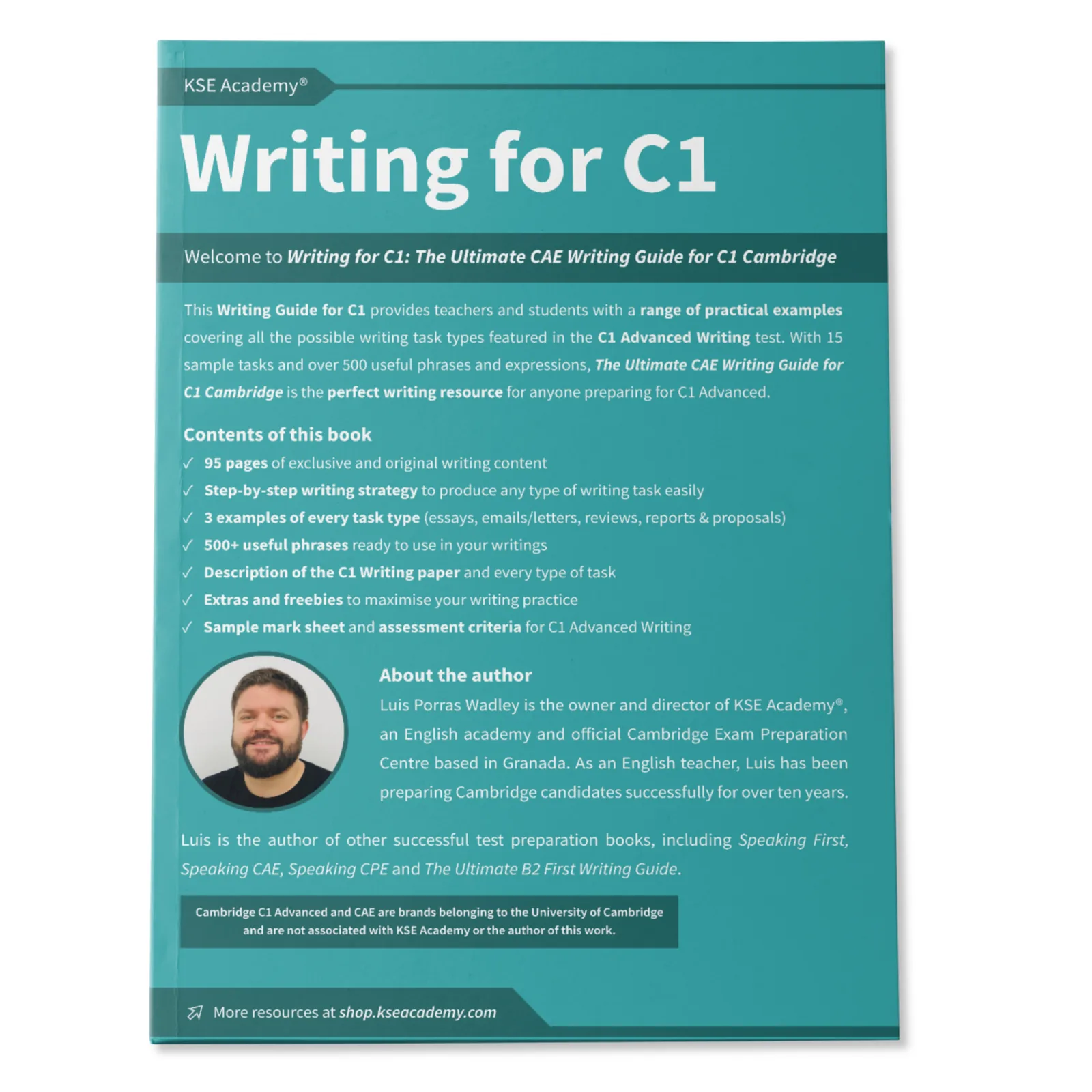 Writing C1: The Ultimate CAE Writing Guide for C1 Cambridge: imagen 2