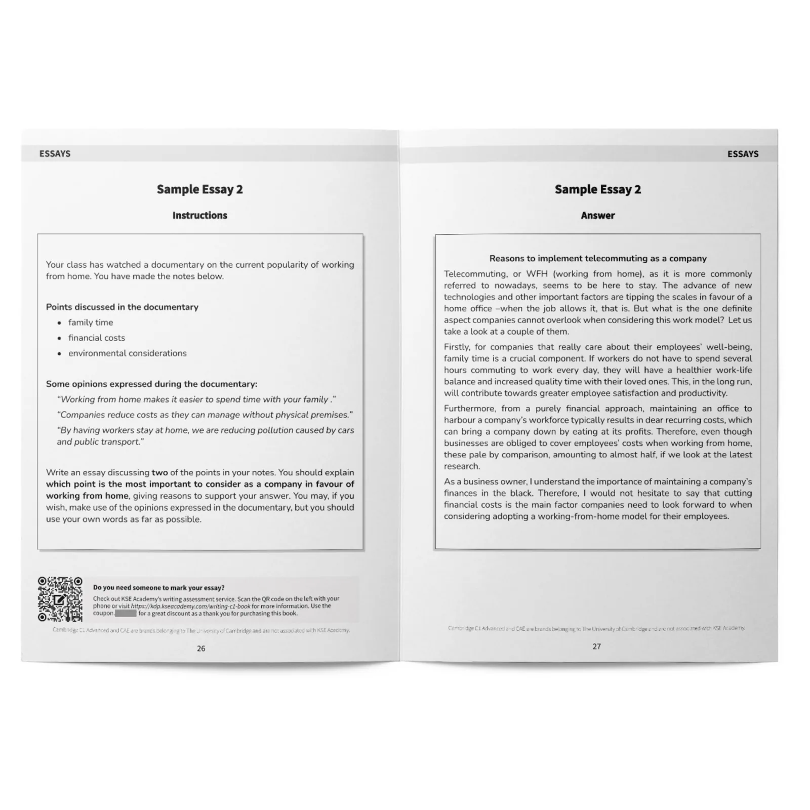Writing C1: The Ultimate CAE Writing Guide for C1 Cambridge: imagen 3