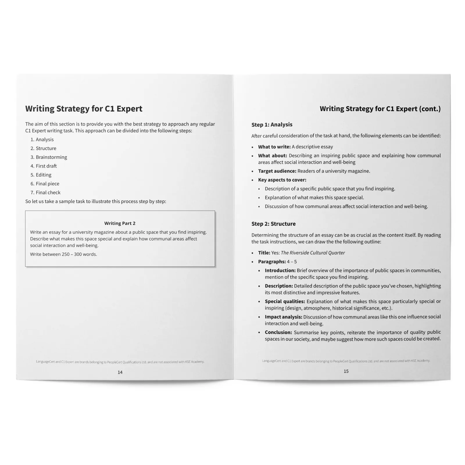 Writing C1: The Ultimate Writing Guide for LanguageCert C1 Expert: imagen 3
