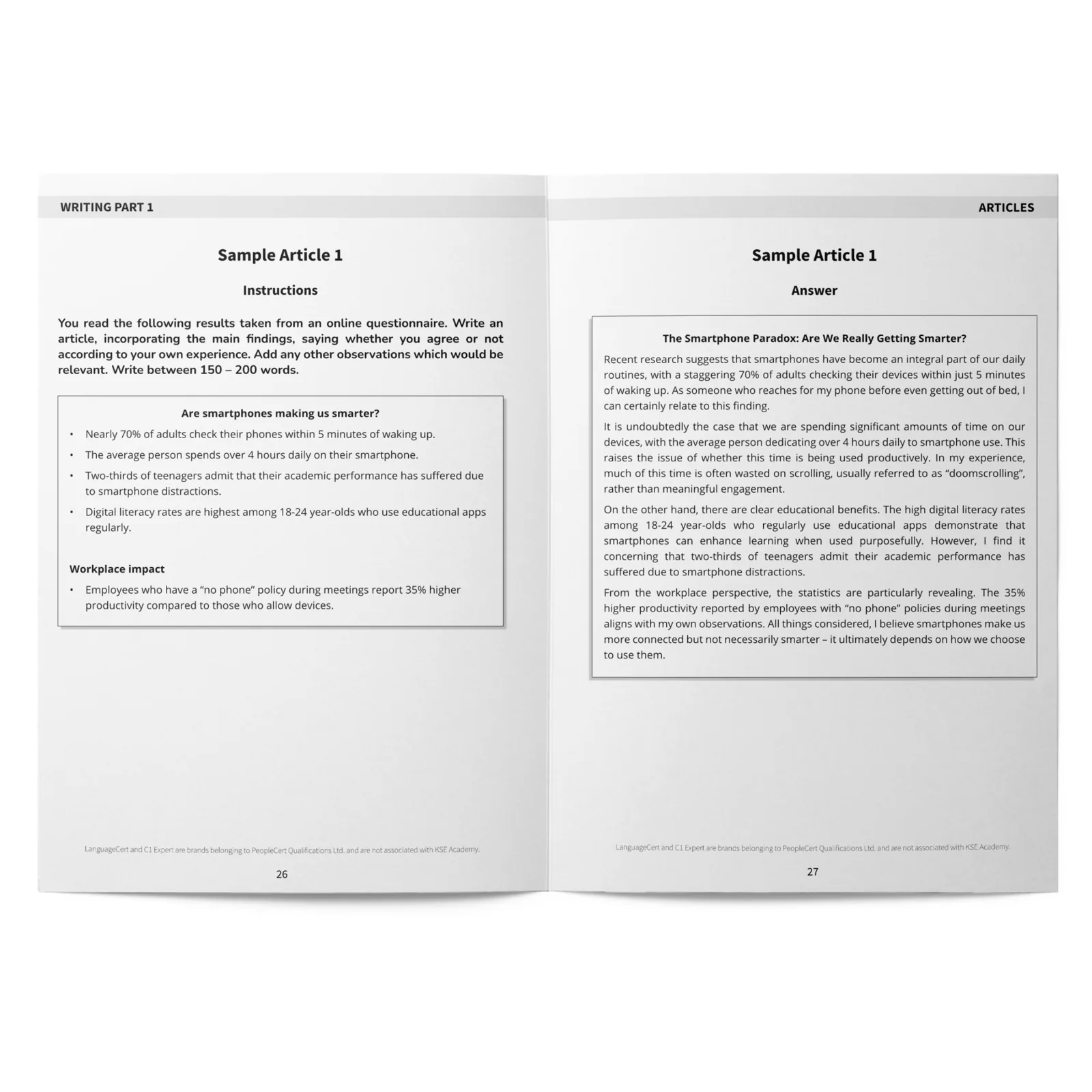 Writing C1: The Ultimate Writing Guide for LanguageCert C1 Expert: imagen 6