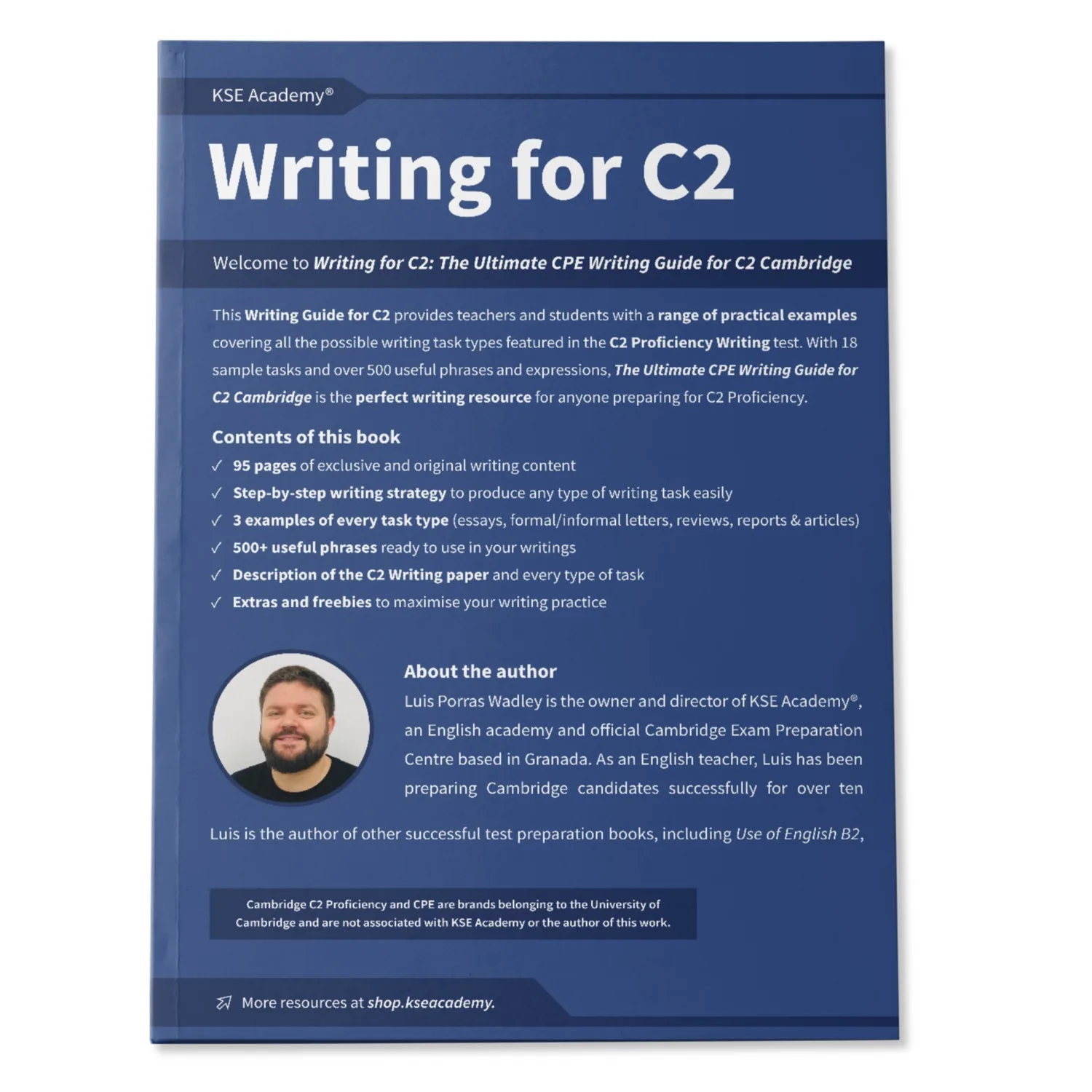 Writing C2: The Ultimate CPE Writing Guide for C2 Cambridge: imagen 2