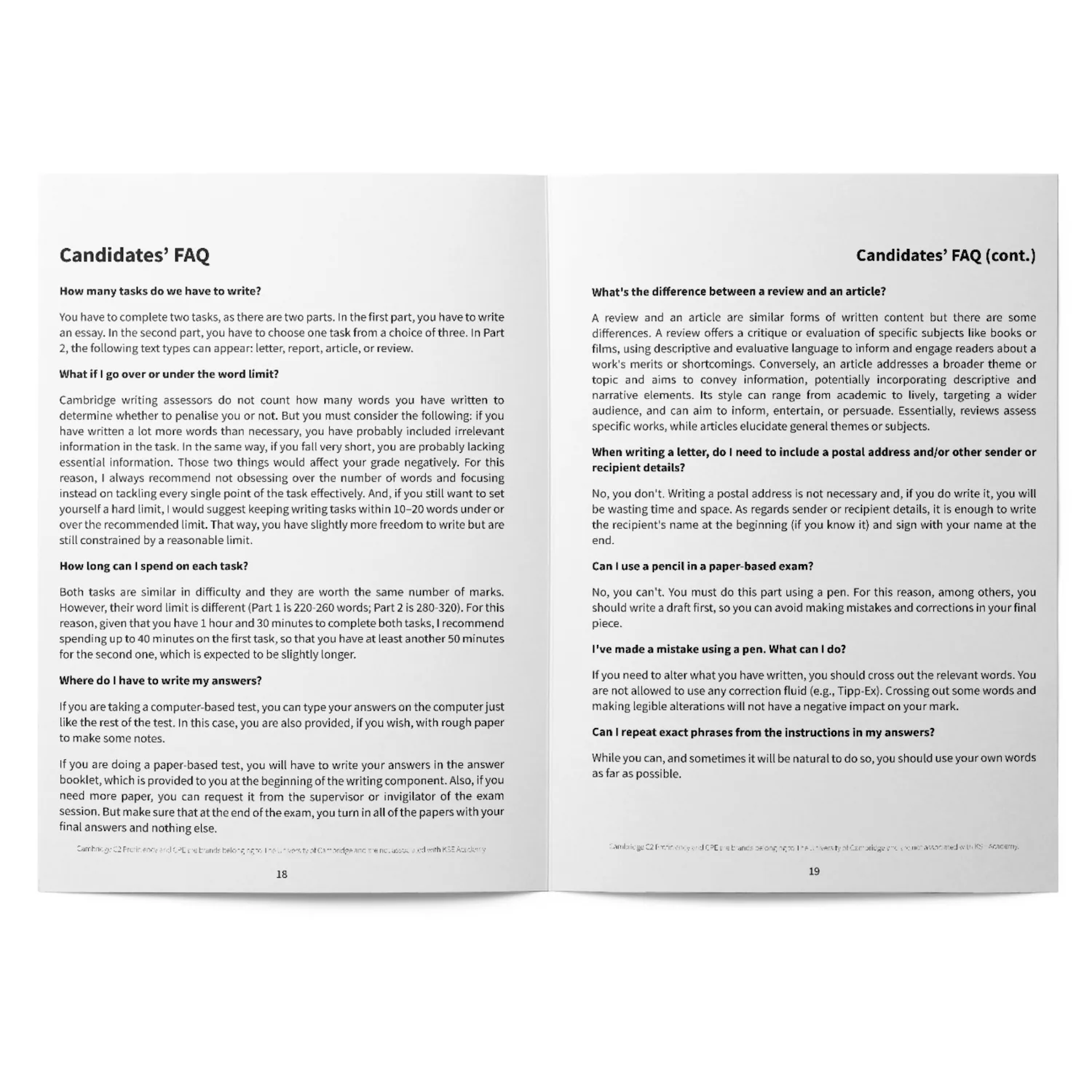 Writing C2: The Ultimate CPE Writing Guide for C2 Cambridge: imagen 4