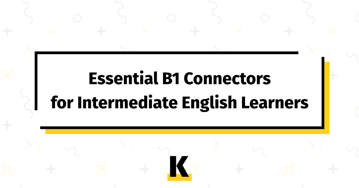 B1 Connectors English